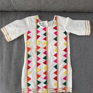 Toddler colorful kameez